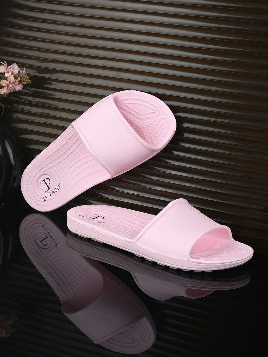 El Paso Women Solid Sliders-7