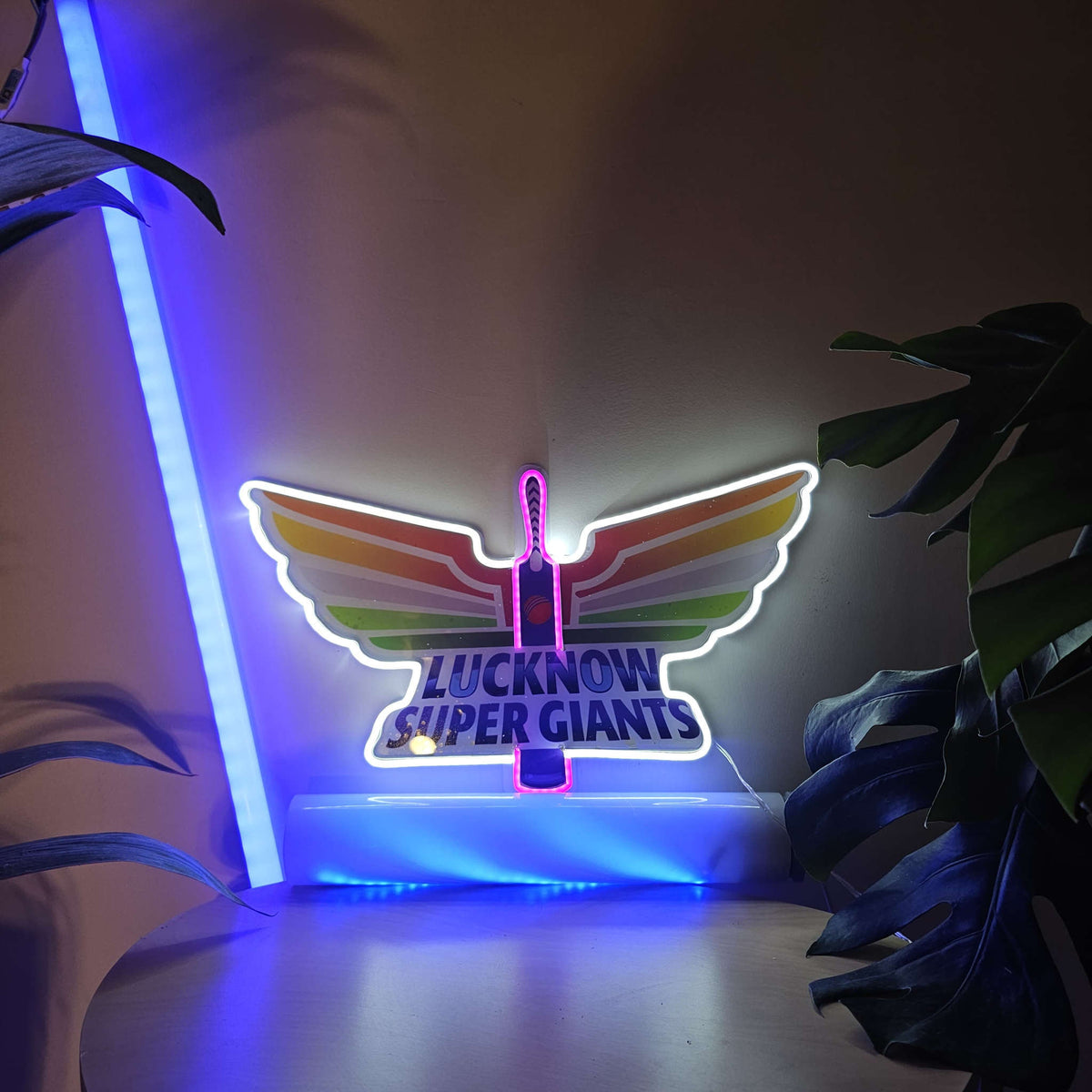 IPL Cricket Lucknow Super Giants Uv Print Neon Neonsignsindia