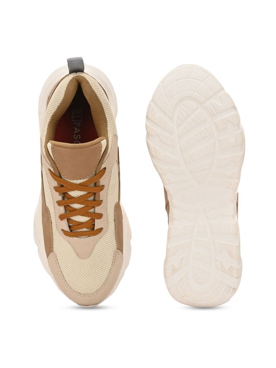 El Paso Women Colourblocked Lace-Ups Lightweight Sneakers-5