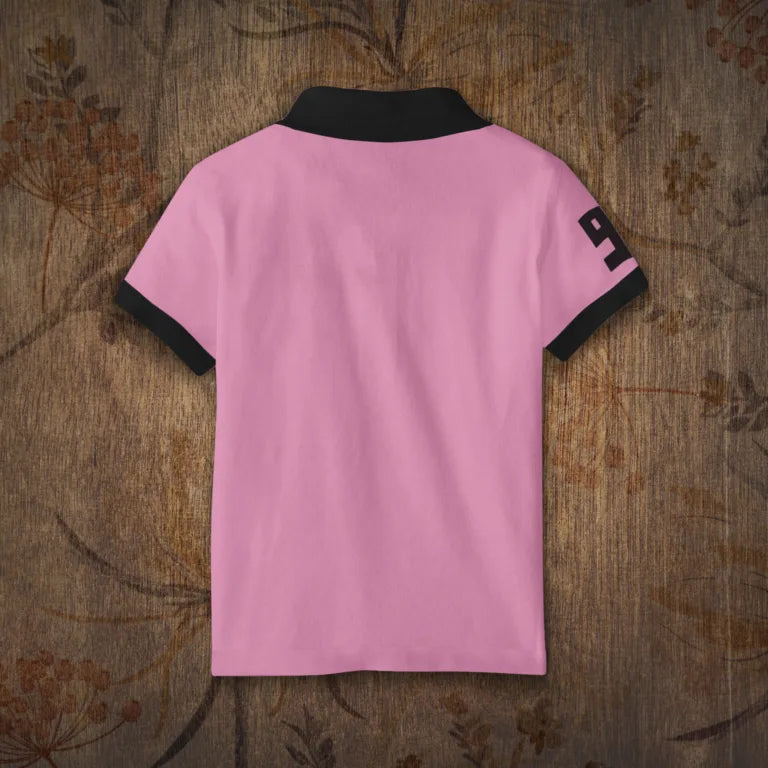 PINK POLO T-SHIRT