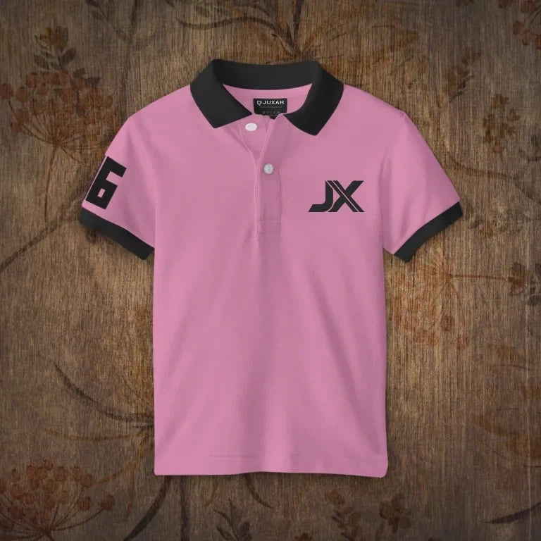 PINK POLO T-SHIRT
