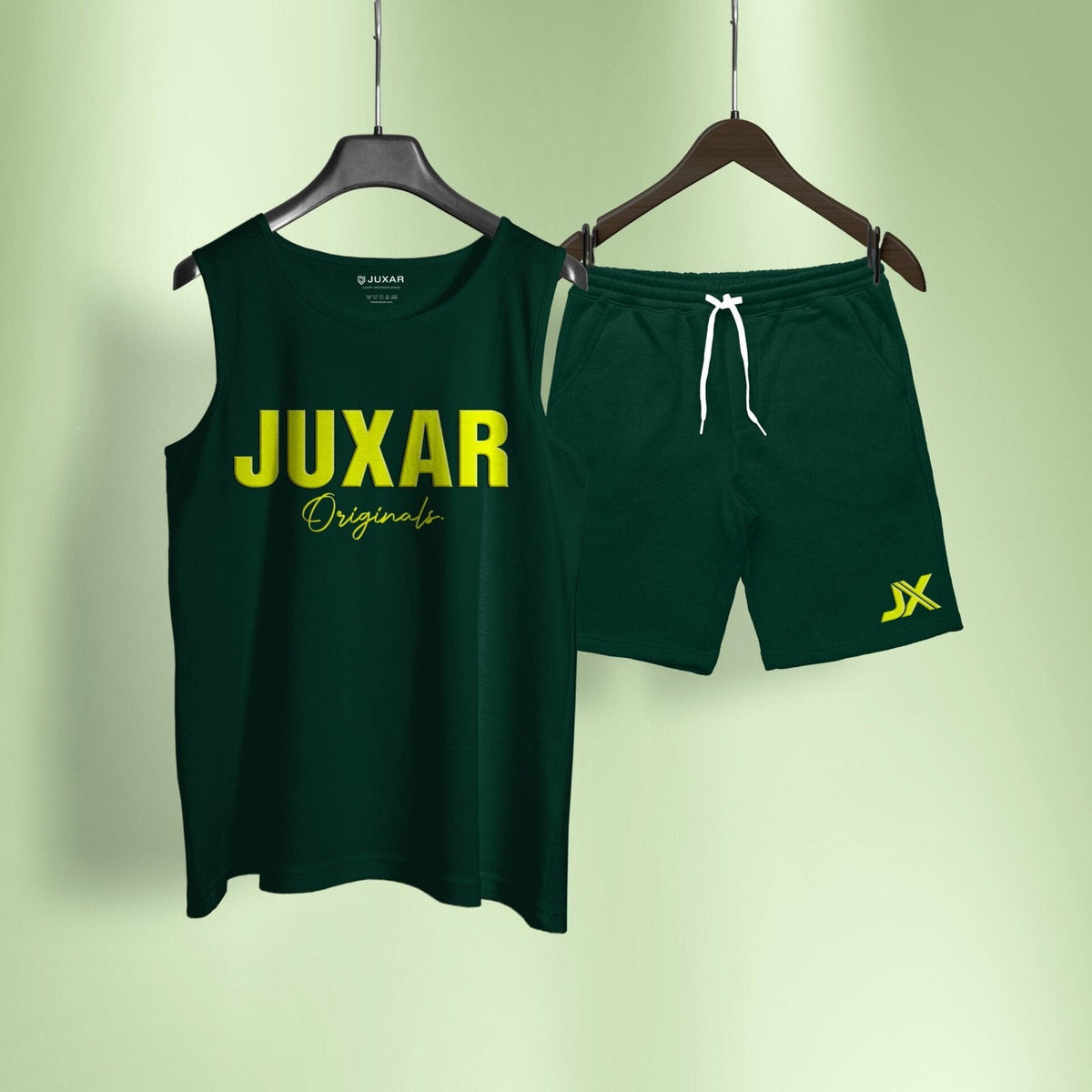 JUXAR ORIGINALGREEN NEON-SANDO CORD-SET