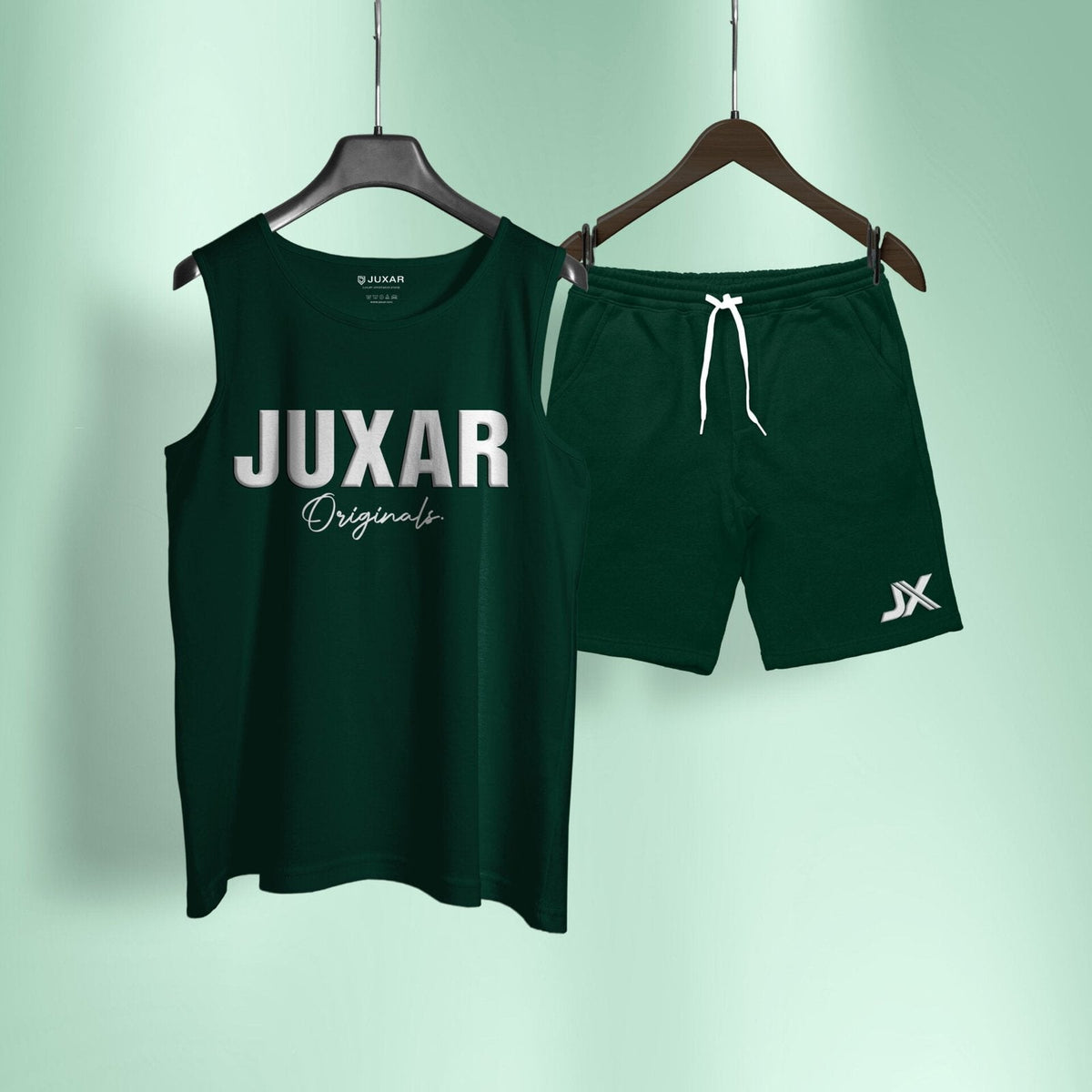JUXAR ORIGINAL GREEN WHITE-SANDO CORD-SET