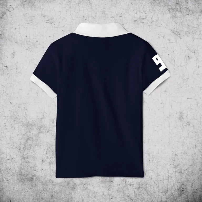 NAVY BLUE POLO T-SHIRT