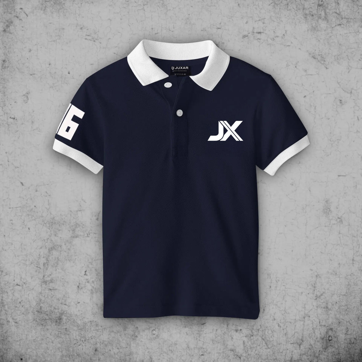 NAVY BLUE POLO T-SHIRT