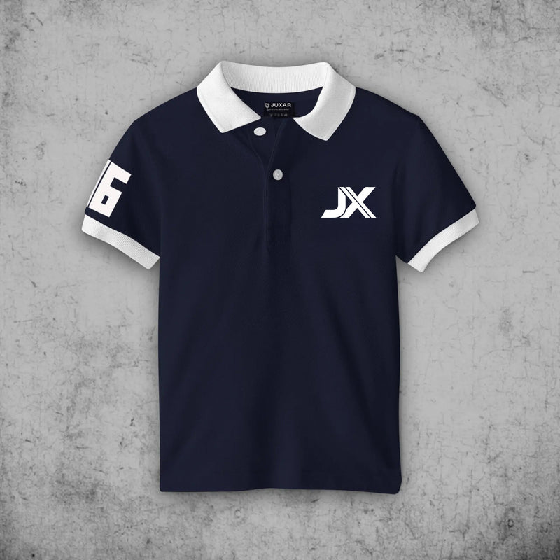 NAVY BLUE POLO T-SHIRT