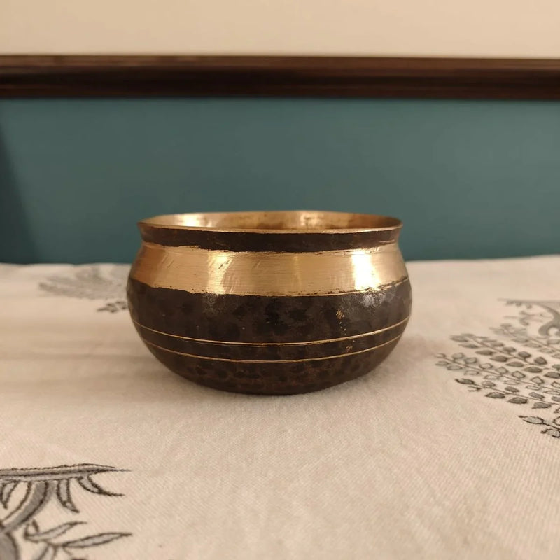 Kansa - Bronze Serving Bowls : Pot Shape-3