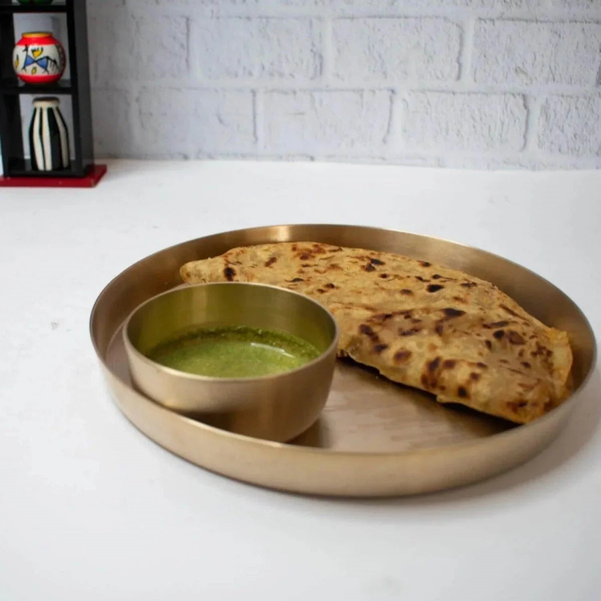 Kansa Thali Matt Finish-4