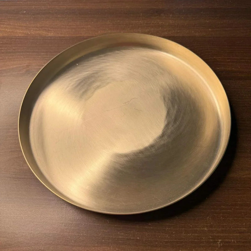 Kansa Thali Matt Finish-6