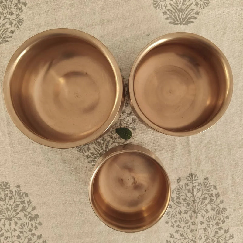 Kansa Tulsi Cookware Handi-9