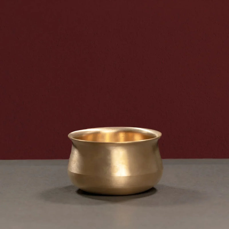 Kansa Tulsi Cookware Handi-4