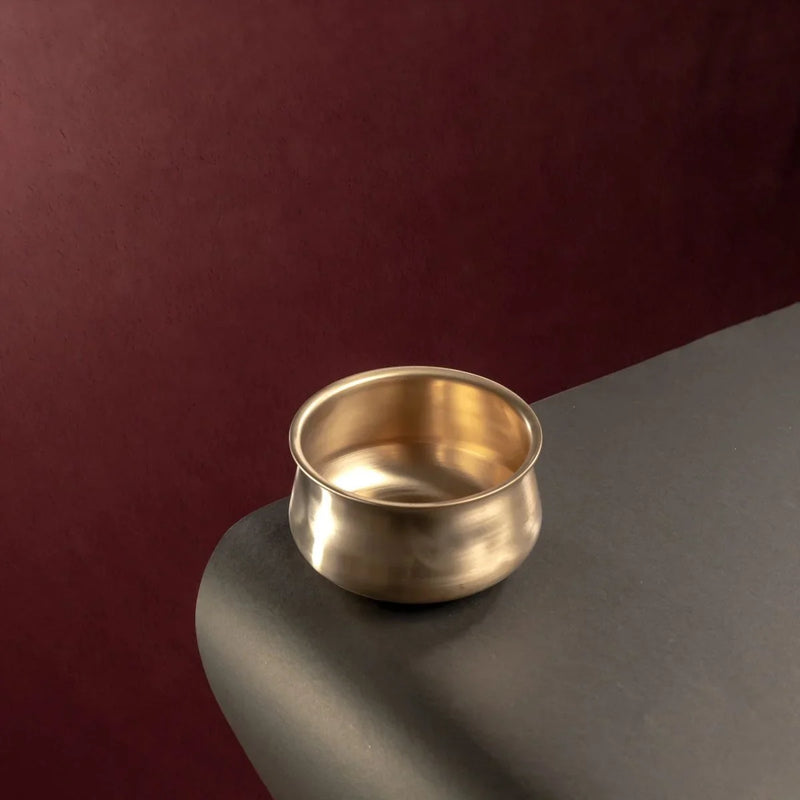 Kansa Tulsi Cookware Handi-3
