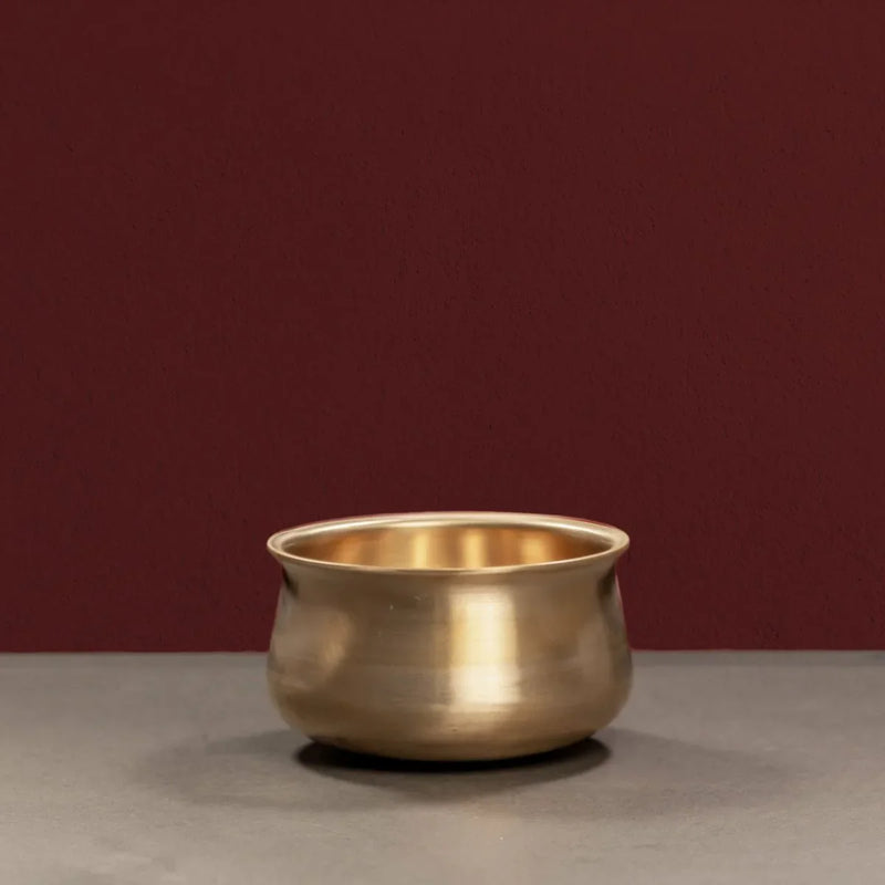 Kansa Tulsi Cookware Handi-1