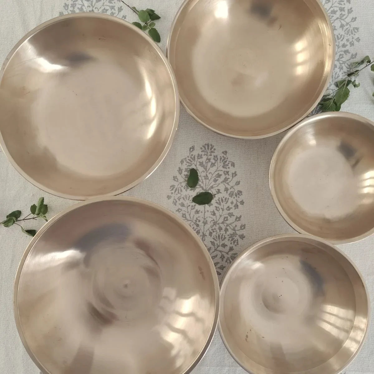 Kansa Tulsi Cookware Tasla/Kadai-8