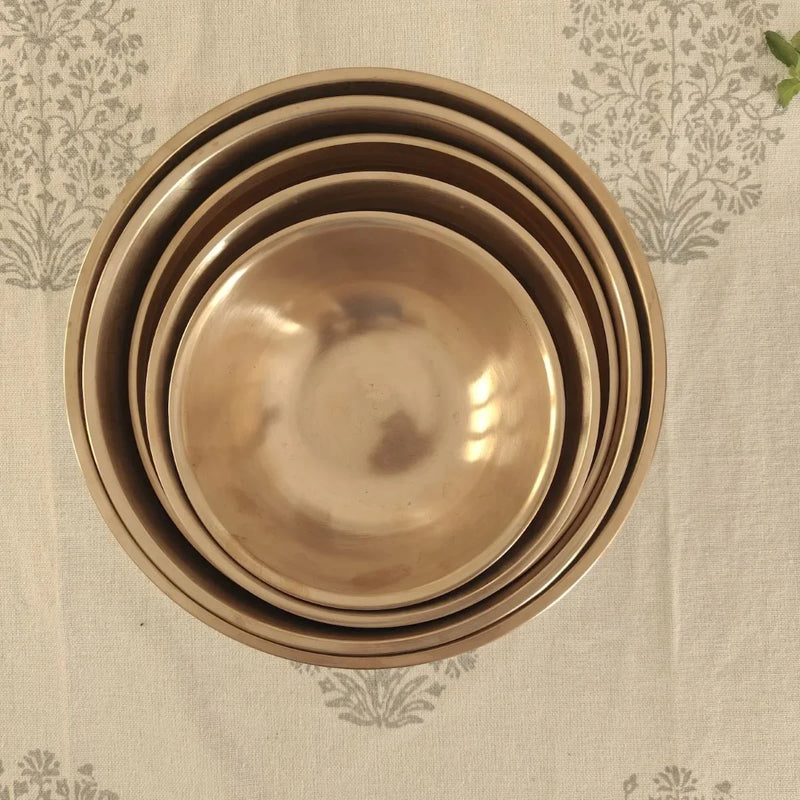 Kansa Tulsi Cookware Tasla/Kadai-10