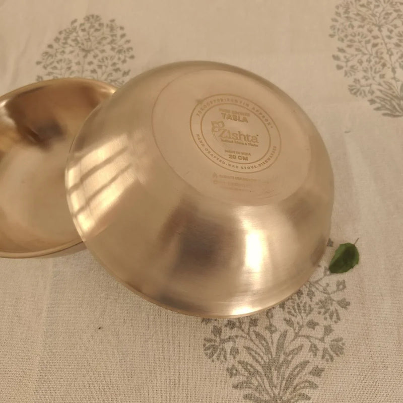 Kansa Tulsi Cookware Tasla/Kadai-7