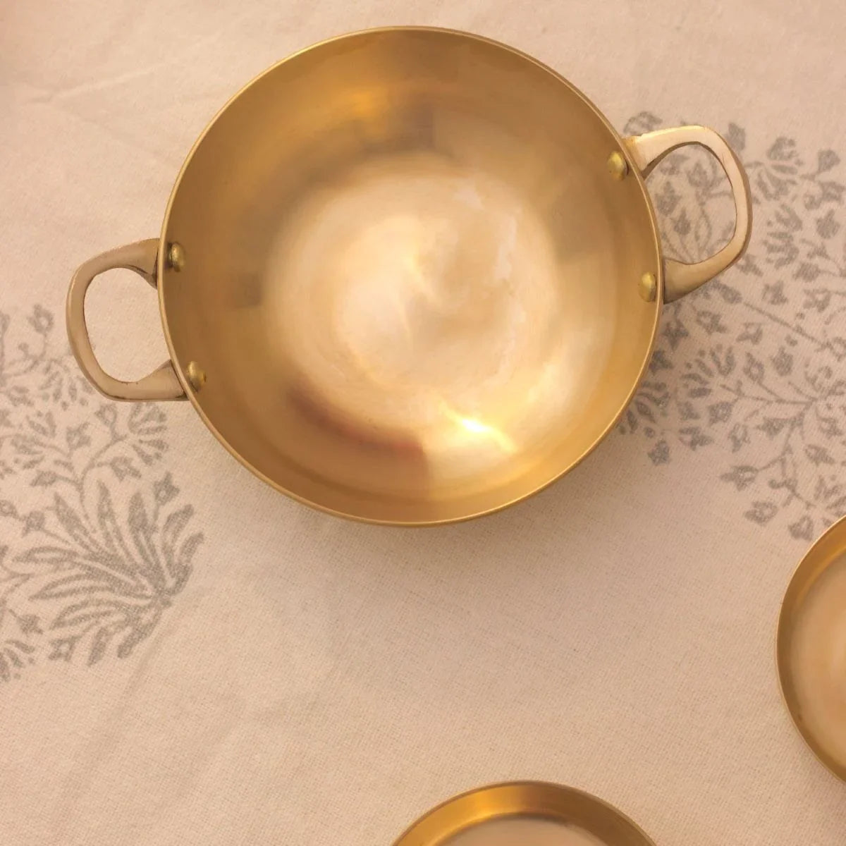 Kansa Tulsi Serveware  Kadai-3
