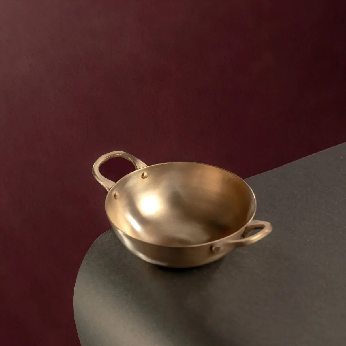 Kansa Tulsi Serveware  Kadai