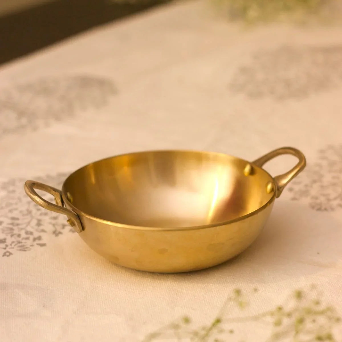 Kansa Tulsi Serveware  Kadai-5
