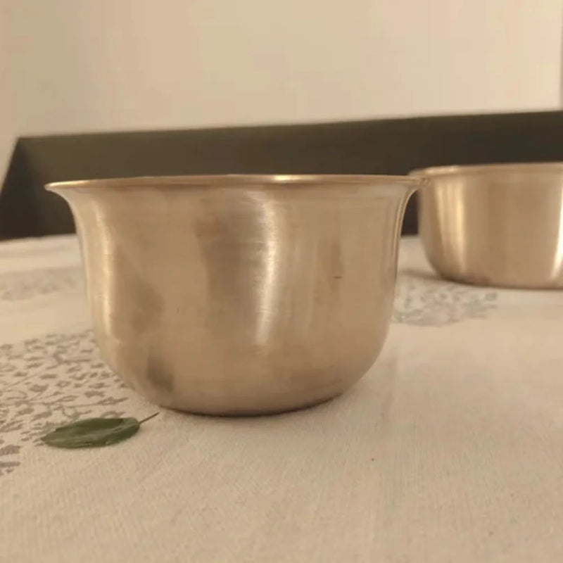 Kansa Tulsi Tope Tall Pot-2-Zishta Traditional Cookware