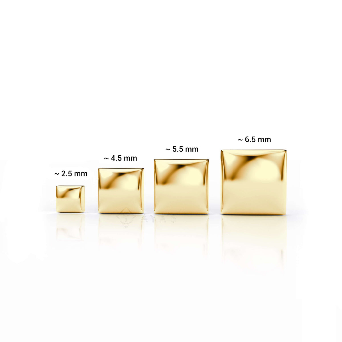 Kruze Stud Earring (Single Stud) | 925 Sterling Silver, AAAA Grade Cubic Zirconia & Glossy Finish