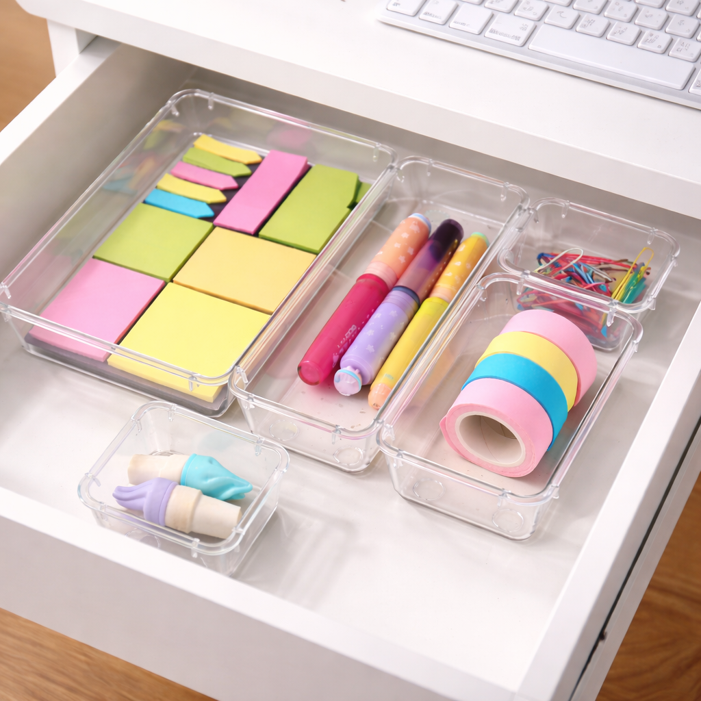Acrylic Drawer Organizer Set of 20