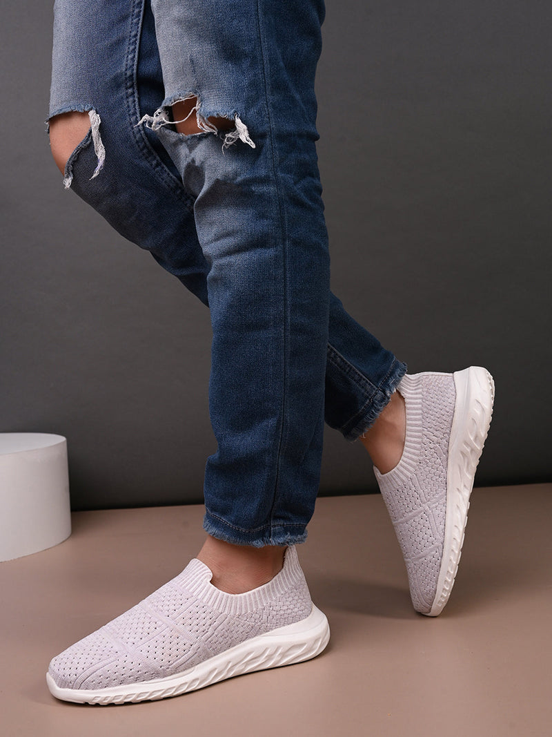 Women Round Toe Lightweight Sneakers-6
