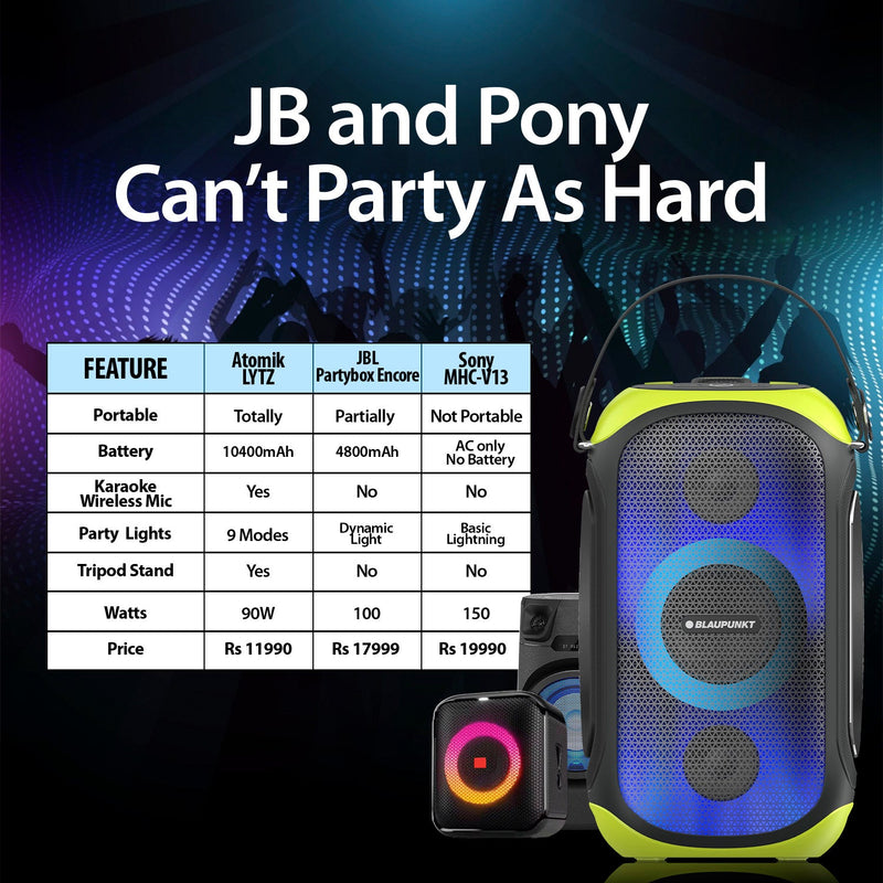 ATOMIK LYTZ PARTY CUBE PARTY SPEAKER-7