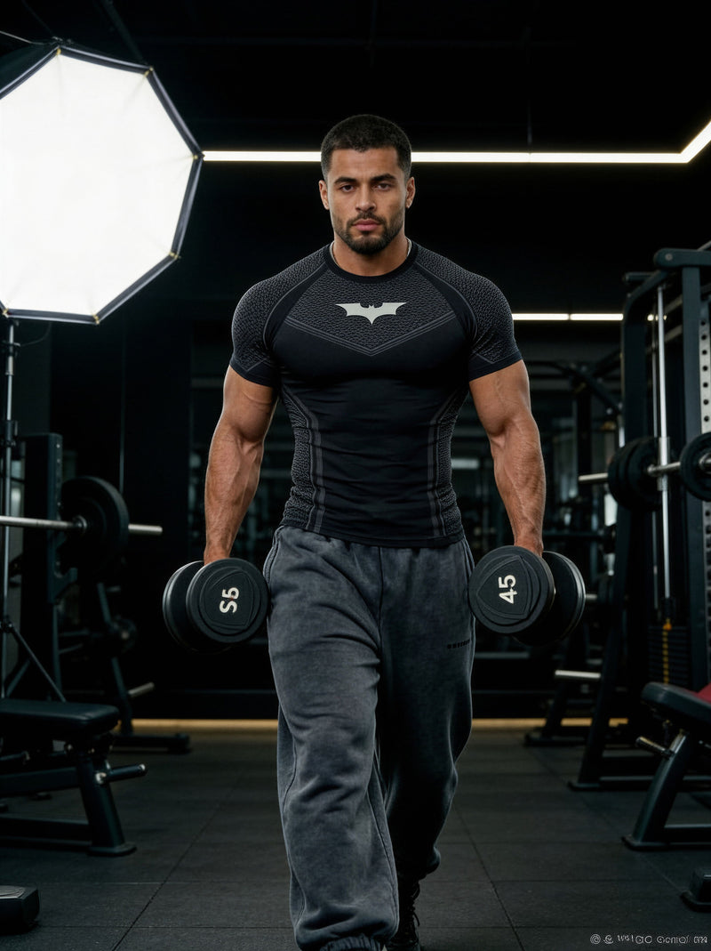 Dark Knight - Cotton Lycra Compression