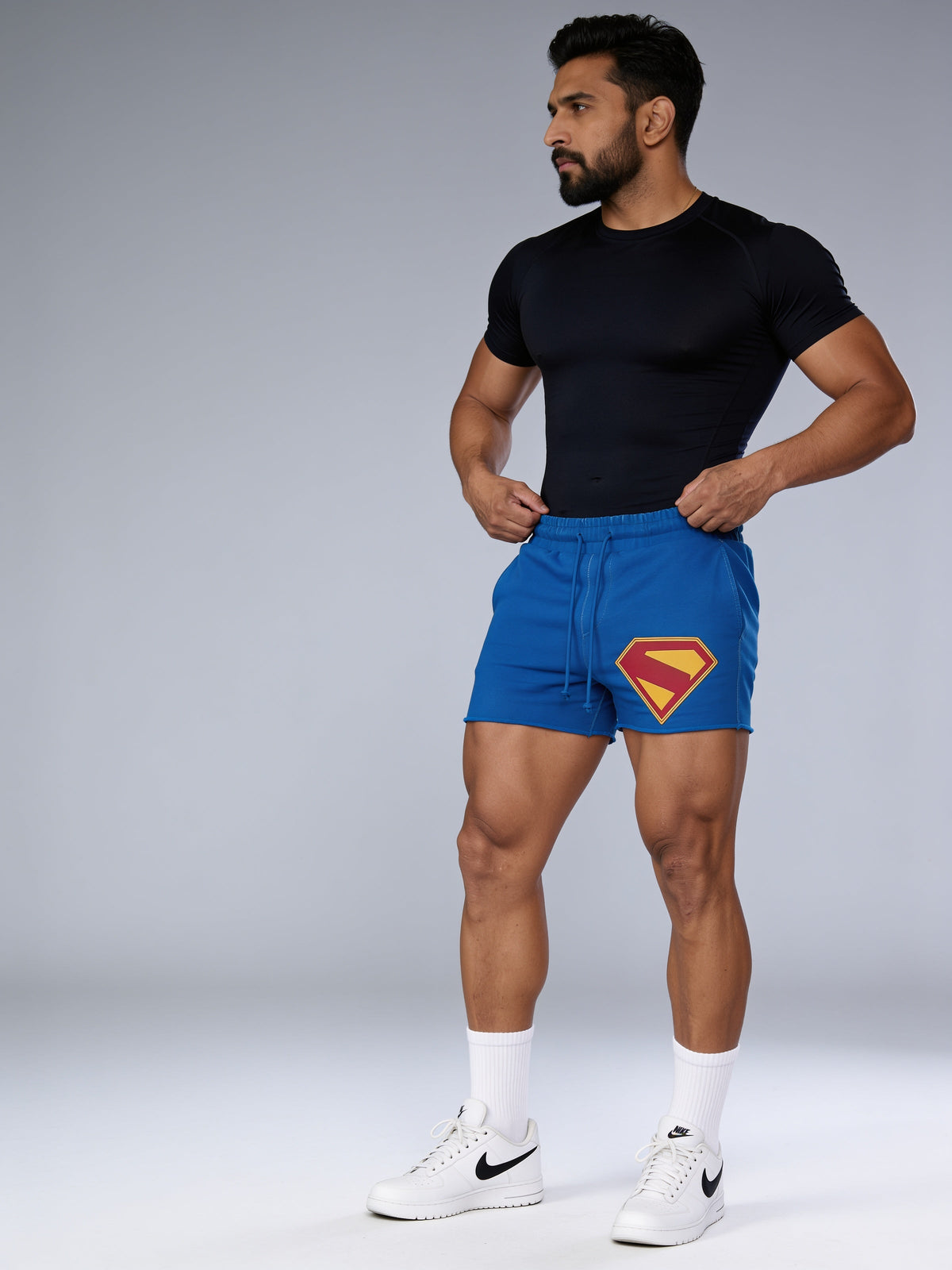Royal Blue - Super Man - Short Shorts 101