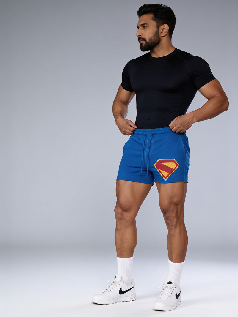 Royal Blue - Super Man - Short Shorts 101