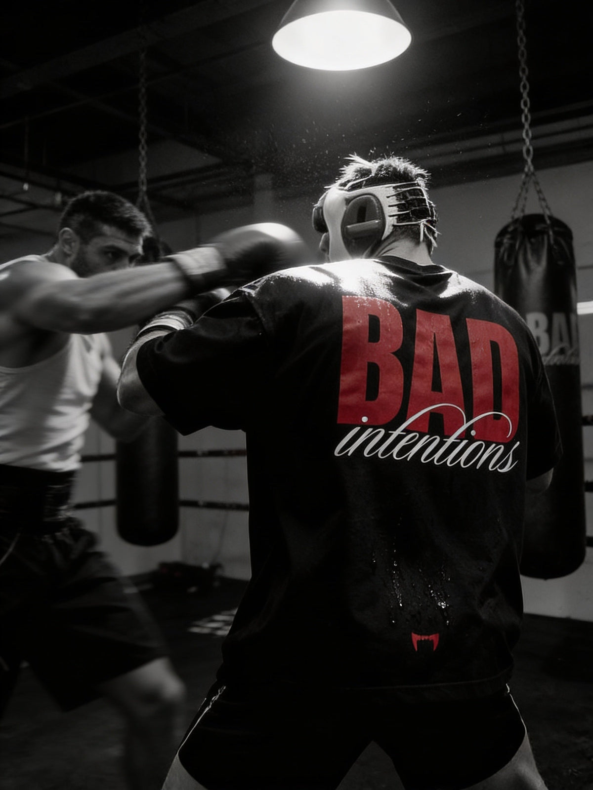 T-Shirt - Black - Bad Intentions - Oversized