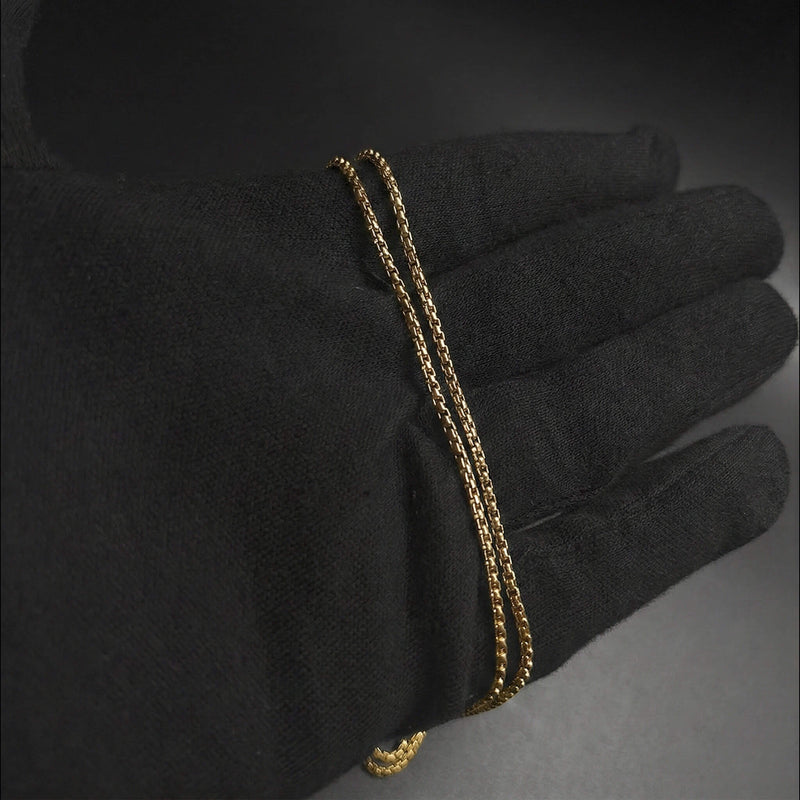 Maori Chain | 925 Sterling Silver, Rhodium Plating & Glossy Finish