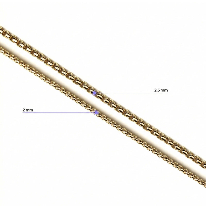 Maori Chain | 925 Sterling Silver, Rhodium Plating & Glossy Finish