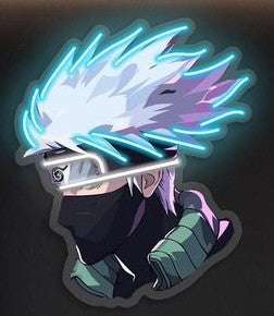 Masked Anime Ninja Neon Wall Art – LED Neon Sign for Game Room & Bedroom Decor | Neon Signs India — Image 2