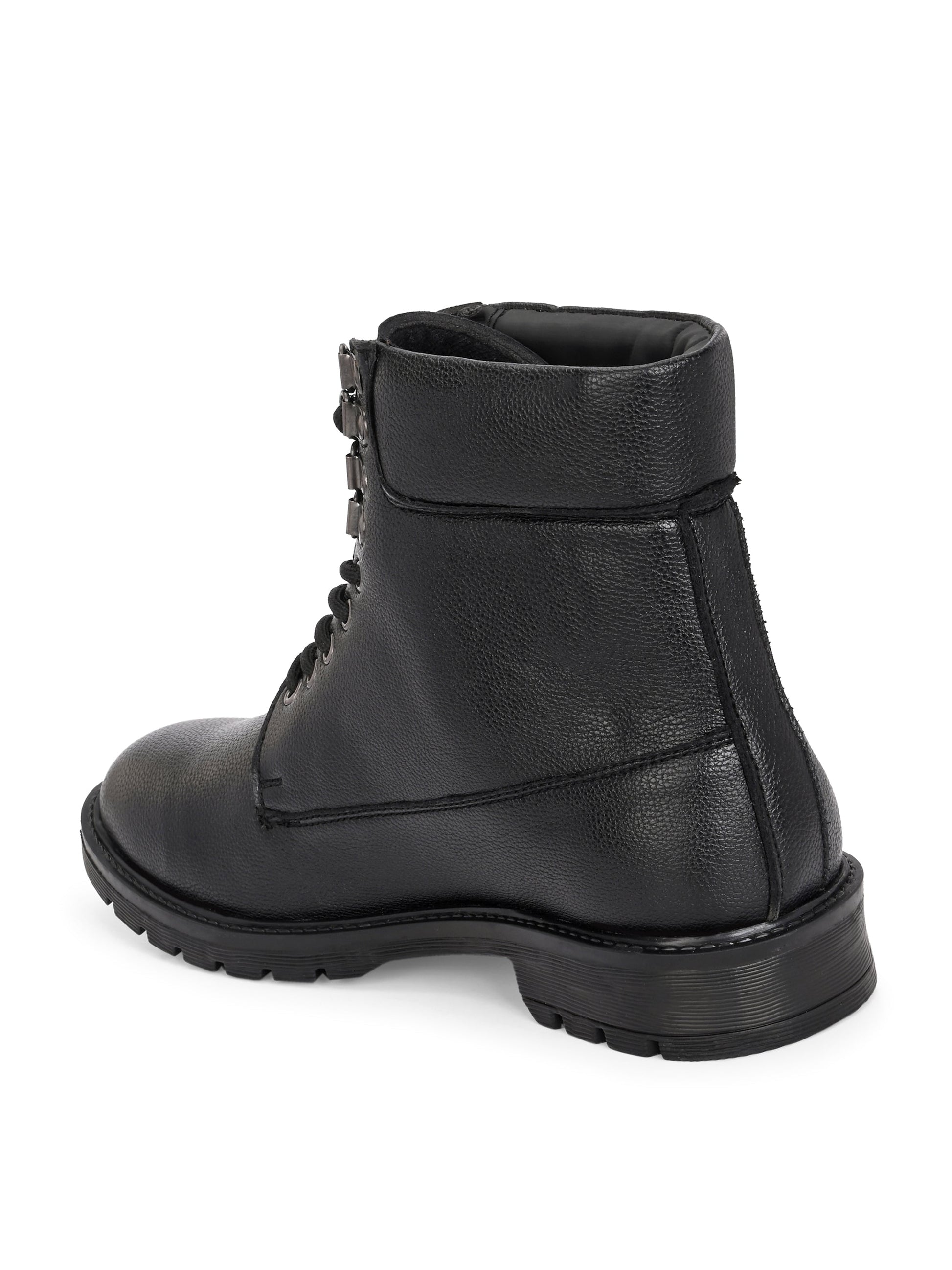 El Paso Men Faux Leather Casual Lace Up Boots-6