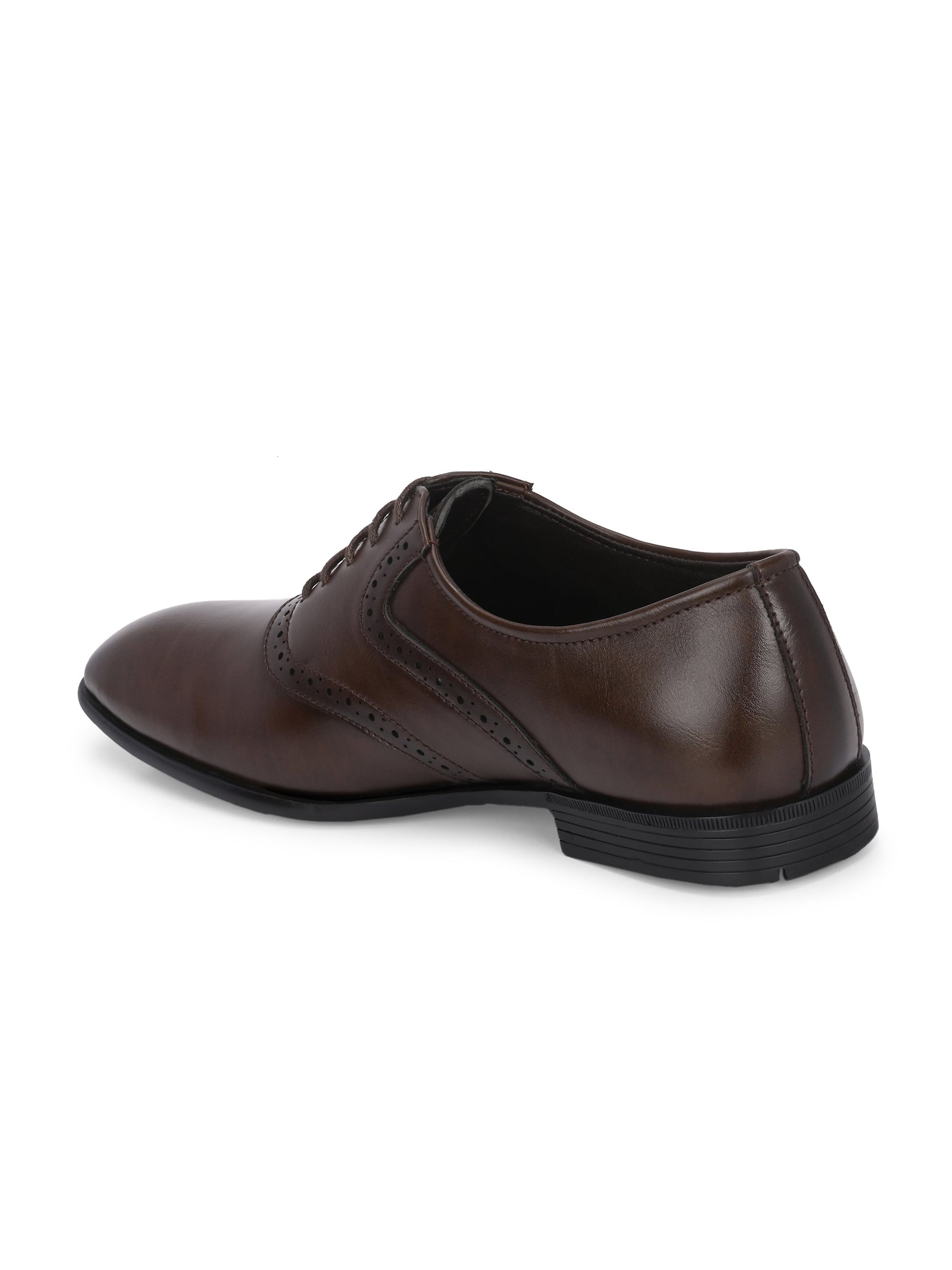 Solid Men Formal Brogues Shoes-4