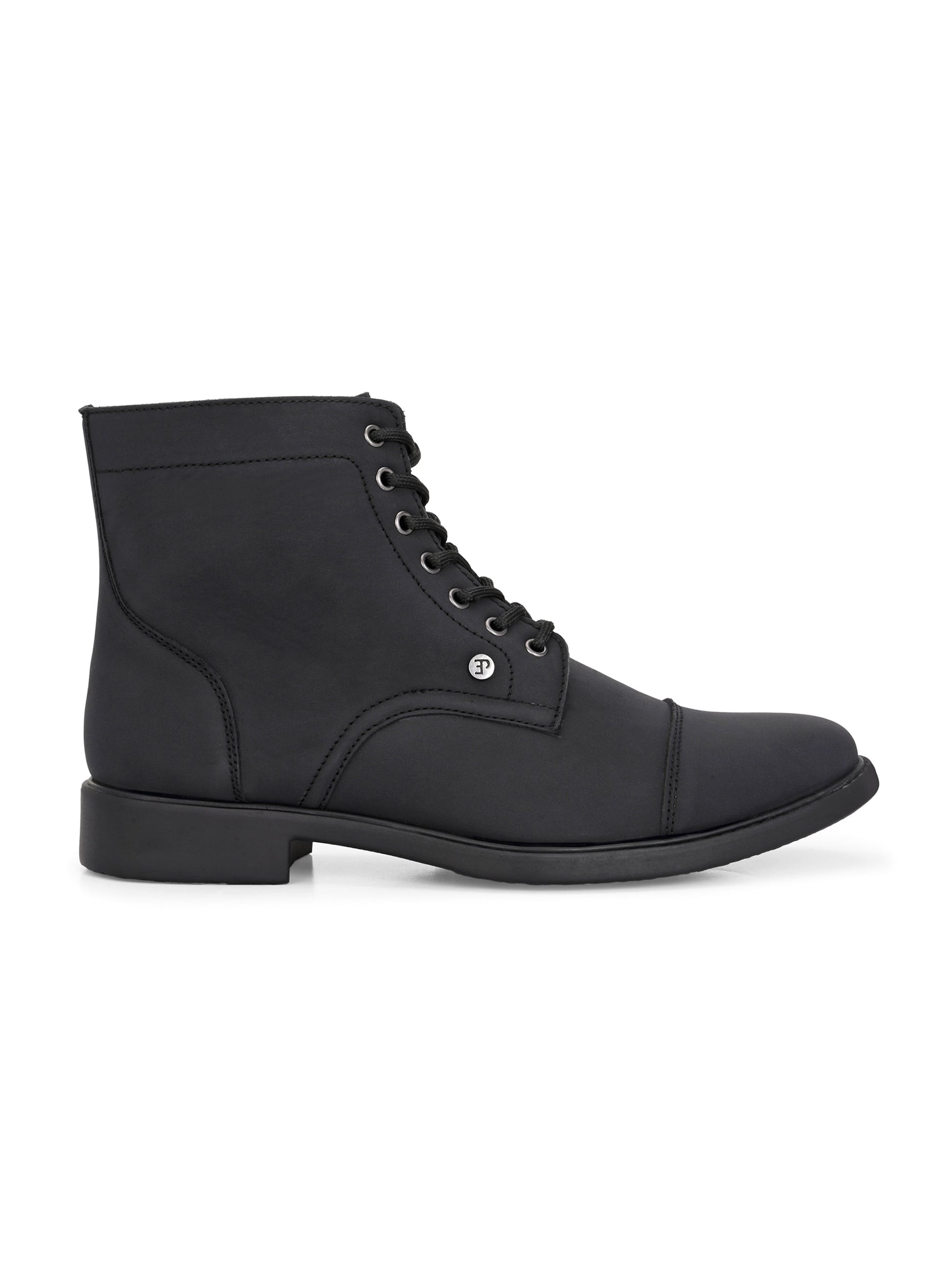 El Paso Men Faux Leather Casual Lace Up Boots-7