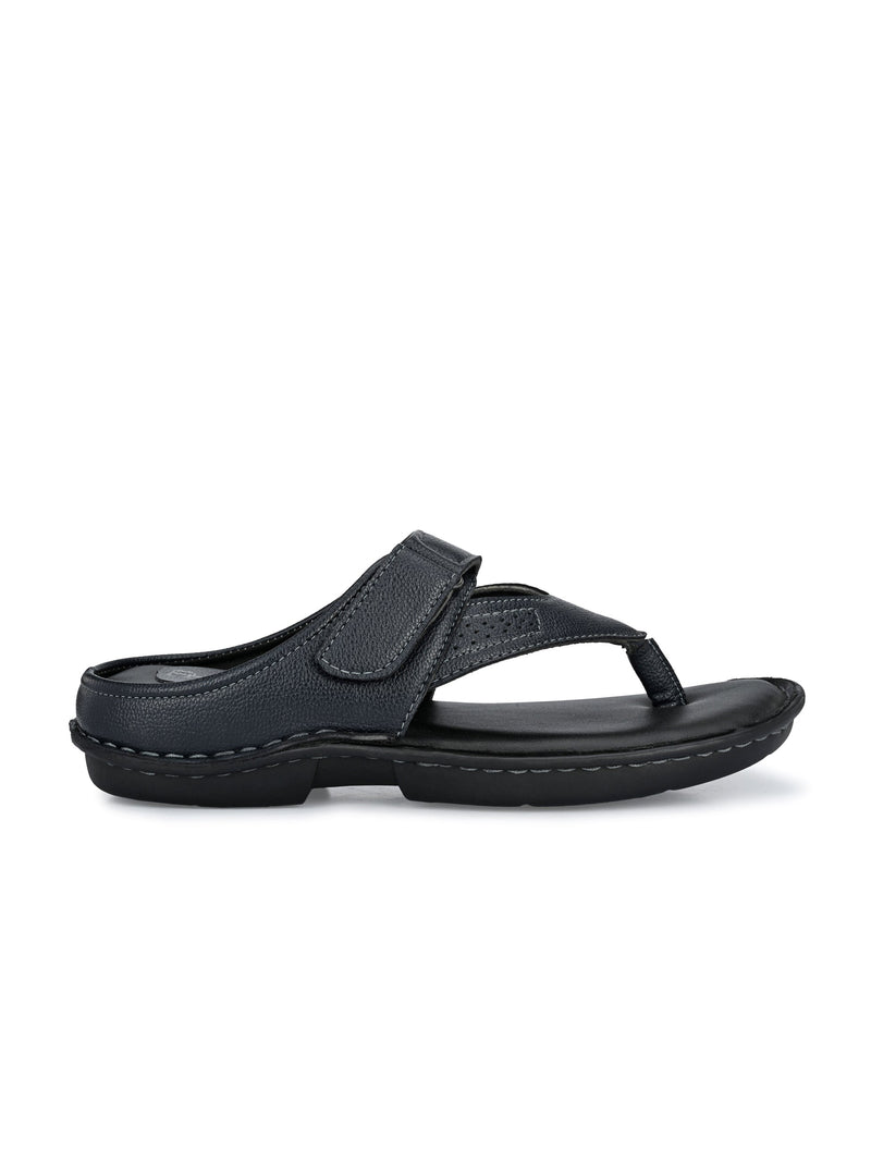 Navy Splendor Toe Loop Sandals-3