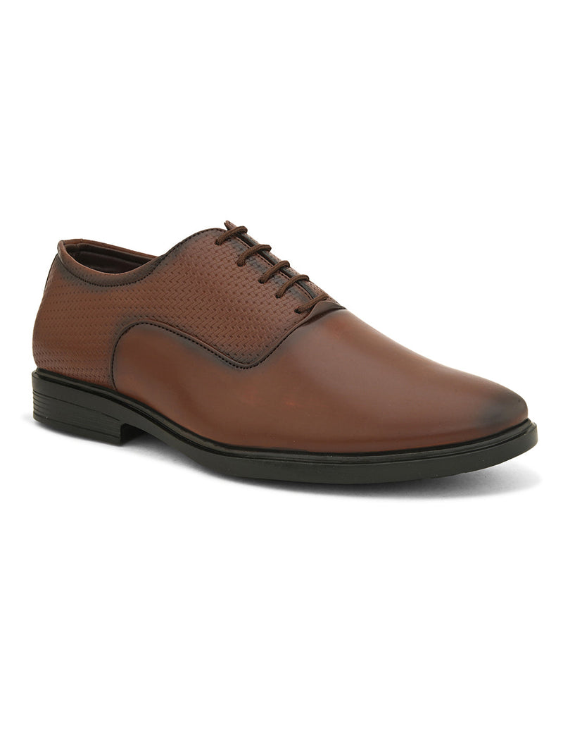 Men Textured Formal Derbys-1