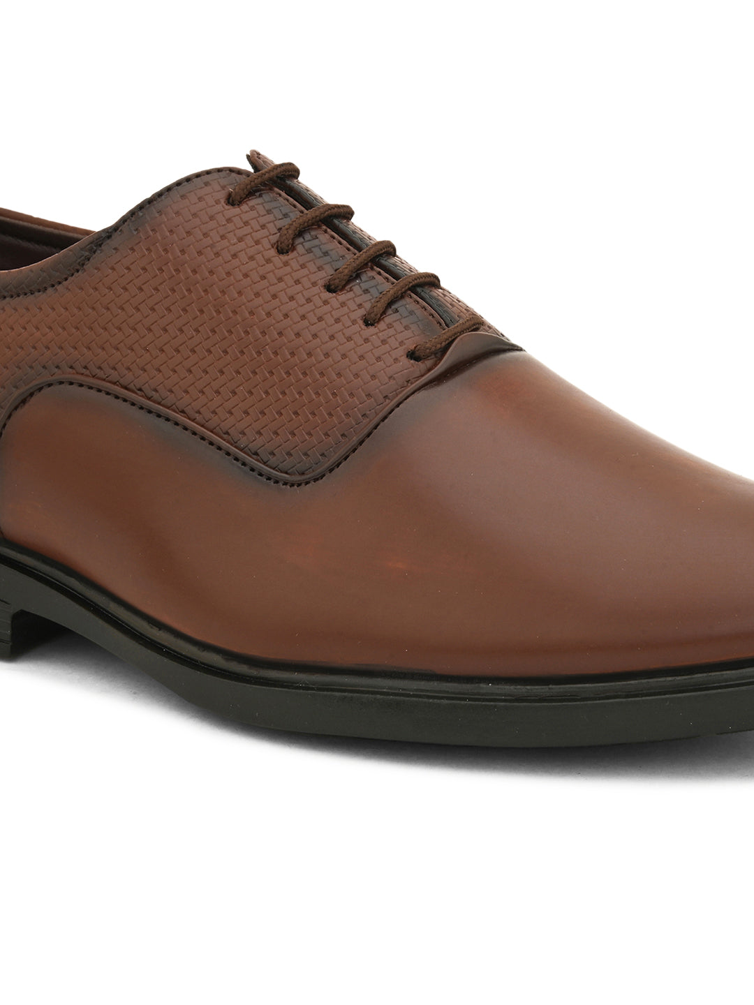 Men Textured Formal Derbys-2