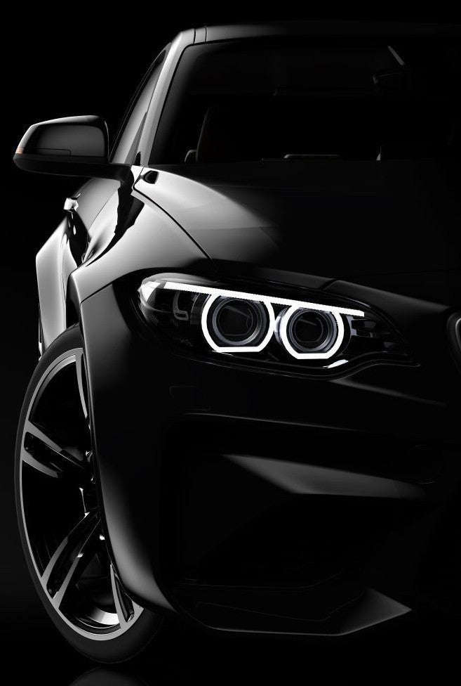Midnight BMW Glow – Premium Neon Car Wall Art Neonsignsindia