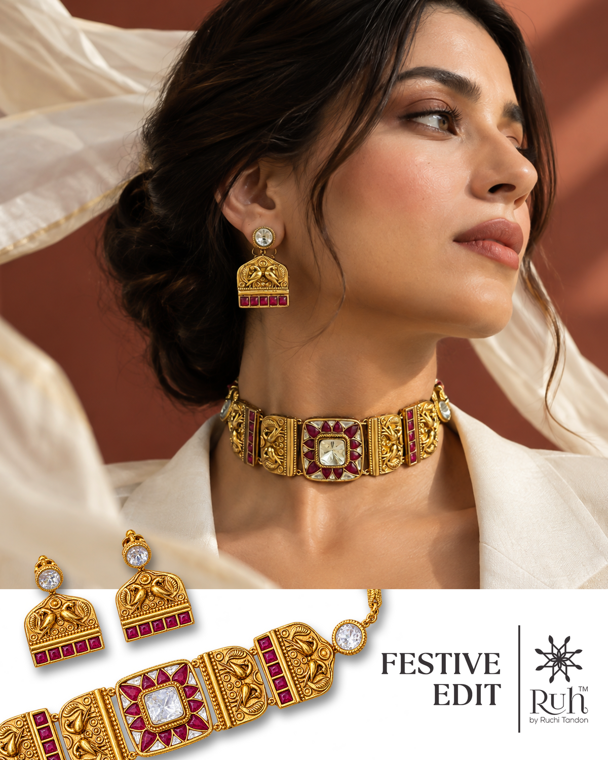 Rajsi Choker Set-1