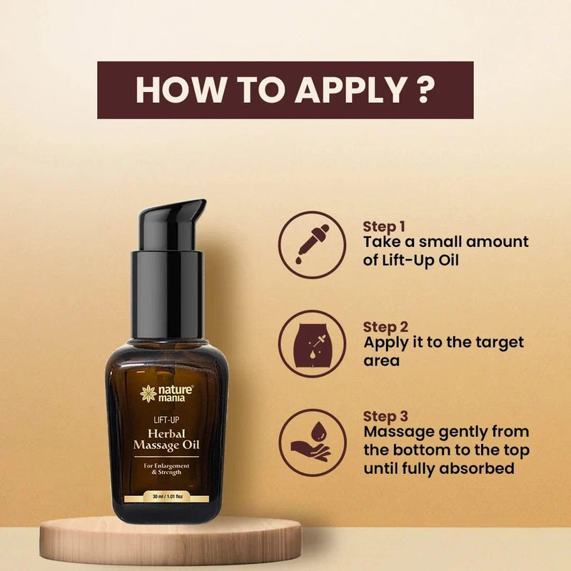 Lift-Up Massage Oil (30ML) for Men - Enjoy Better Intimacy 🥵