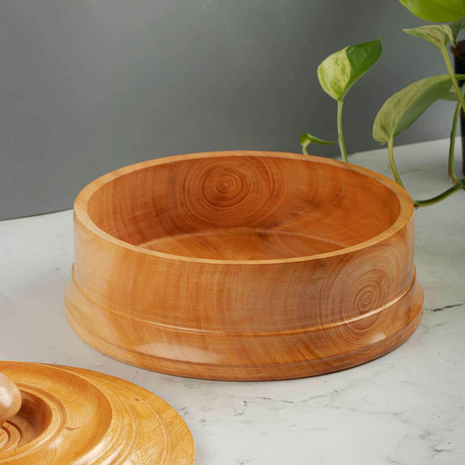 Neem Wood Roti Box-2