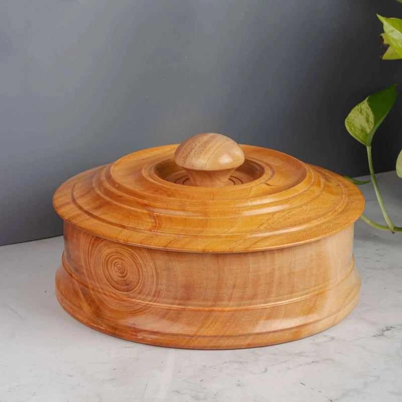 Neem Wood Roti Box-1