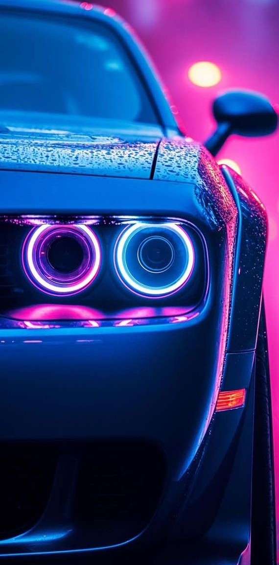 Neon Street Pulse Car Wall Art | Neon Signs India — Image 2