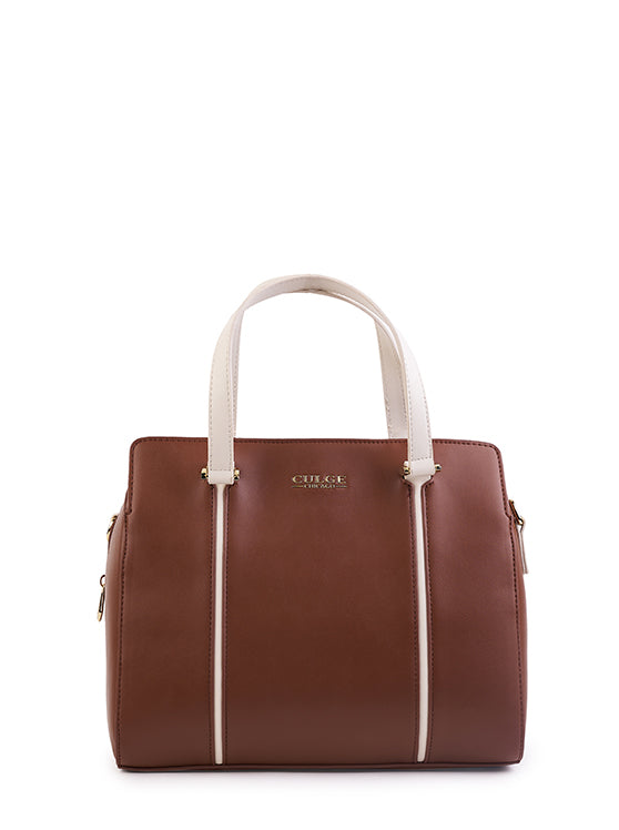 Culge Chicago "The Gold Coast" Tailored Satchel – Heritage Cognac