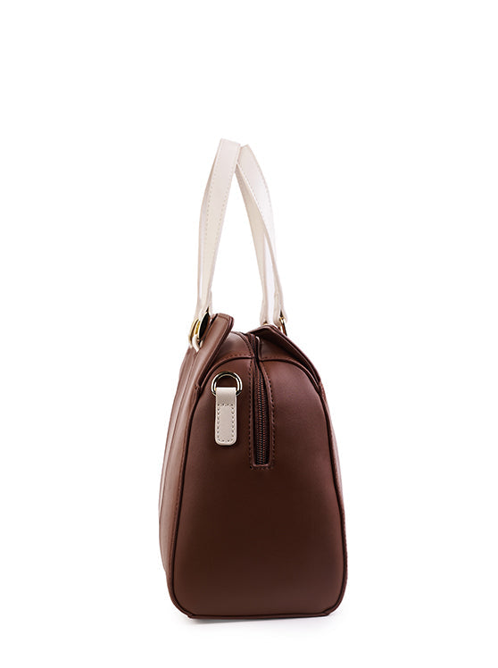 Culge Chicago "The Gold Coast" Tailored Satchel – Heritage Cognac-4