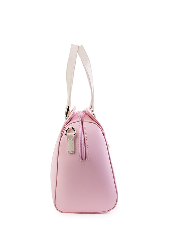 Culge Chicago "The Adler" Minimalist Dome Satchel – Blush Pink-4